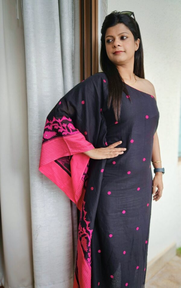 CITRA Handmade Cotton Jamdani Dress