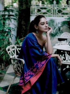 Handmade Pure Mul cotton Jamdani dress